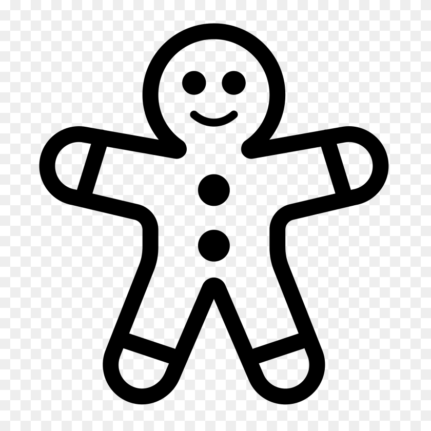 1600x1600 Homem Biscoito - Gingerbread Man PNG