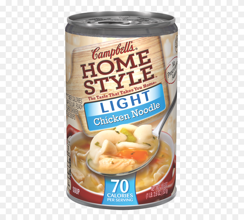 700x700 Homestyle Light Chicken Noodle Soup - Noodle PNG