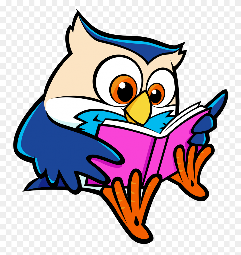 1695x1803 Homework Clipart Owl - Book Clipart Transparent