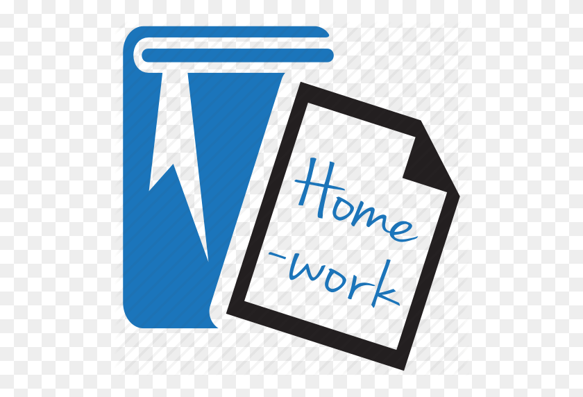 512x512 Homework Icon Vector - Homework PNG