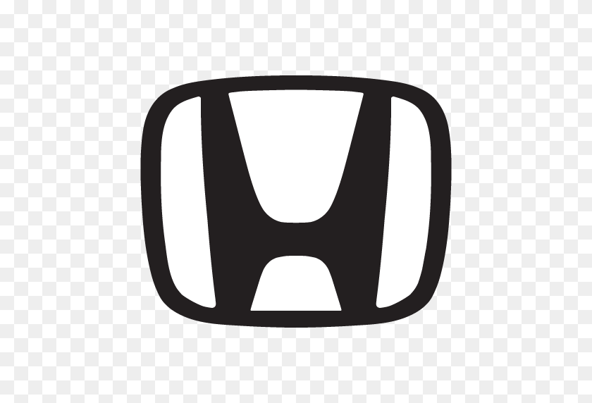 512x512 Honda H Черный Логотип Вектор - Логотип H Png
