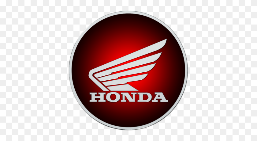 400x400 Honda Logo De La Motocicleta De La Marca Png - Honda Logo Png