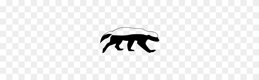 200x200 Honey Badger Icons Noun Project - Badger PNG