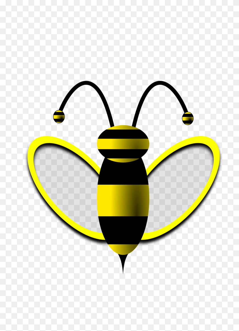 1697x2400 Honey Bee Clip Art Icons Png - Honey Bee PNG