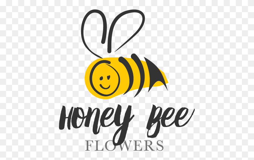 451x468 Honey Bee Flowers - Bee PNG