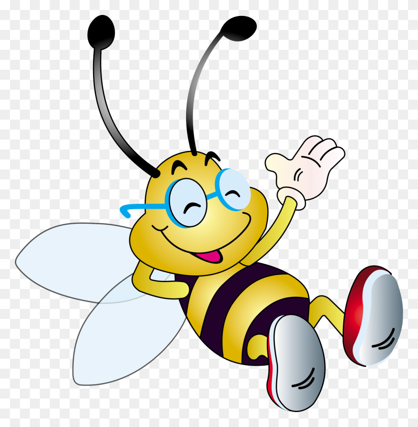 1565x1600 Honey Bee Insect Worker Bee Clip Art - Working Bee Clipart