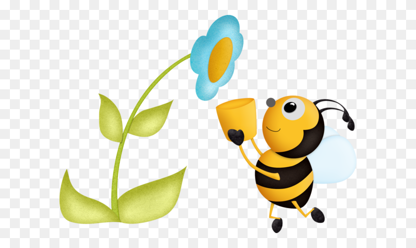 600x440 Honey Bees - Bee Clipart Transparent