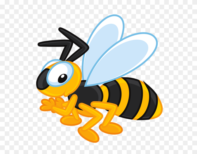 600x597 Honey Bees - Honey Bee Clipart