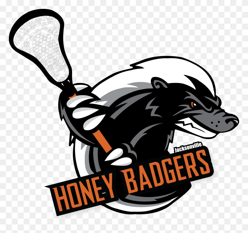 1333x1246 Honeybadgerlacrosse - Honey Badger Clipart