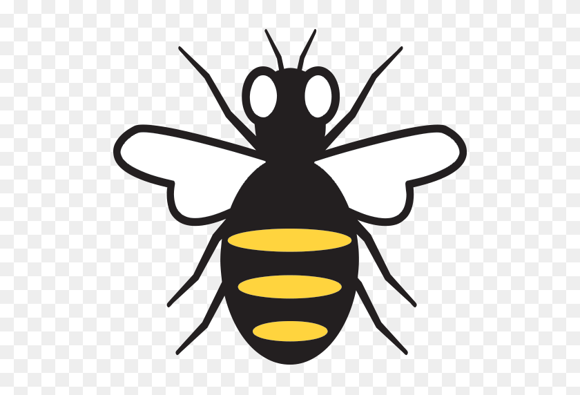 512x512 Honeybee Emoji For Facebook, Email Sms Id - Bee Emoji PNG