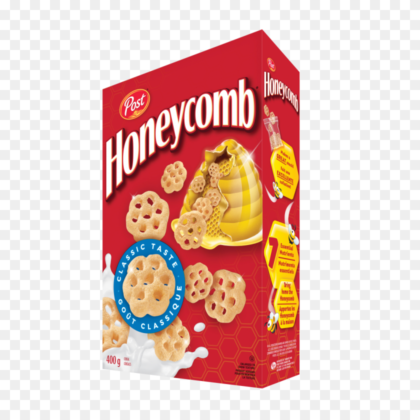 1024x1024 Honeycomb Original Cereal Post Consumer Brands Canada - Cereal PNG