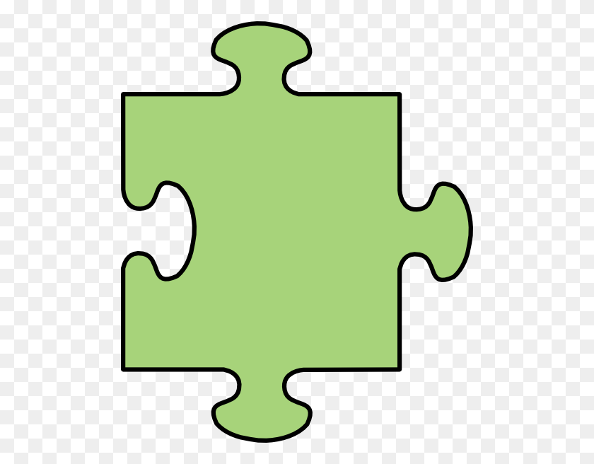 498x596 Honeydew Puzzle Piece Png Clip Arts For Web - Puzzle Piece PNG
