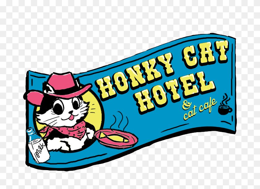692x552 Honky Cat Hotel Cat Cafe A Pawsitive Approach - Cat Logo PNG