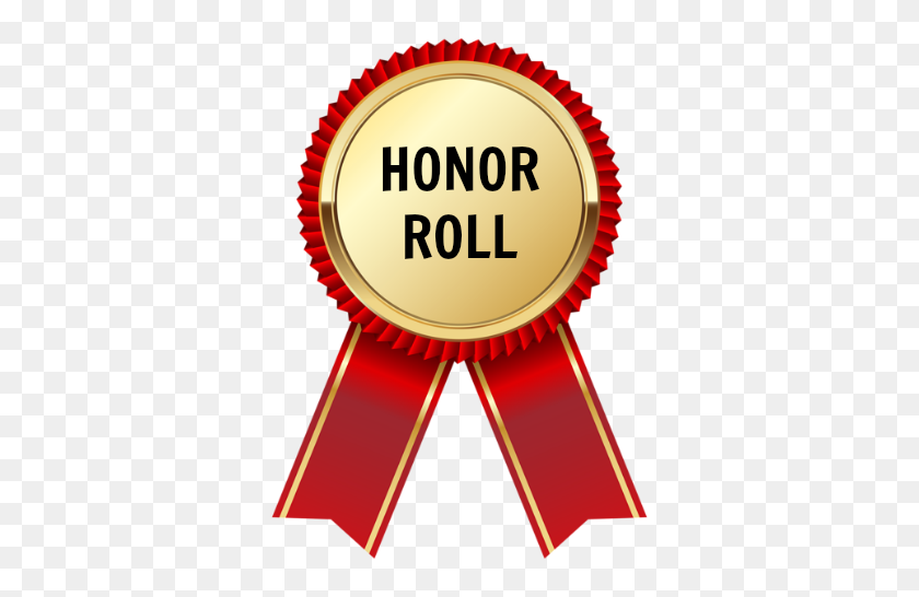 350x486 Honor Roll Grade Marking Period - 2017-2018 Clipart