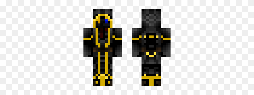 288x256 Hooded Minecraft Skins - Hooded Figure PNG