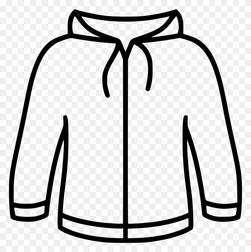 980x982 Hoodie Png Icon Free Download - White Hoodie PNG