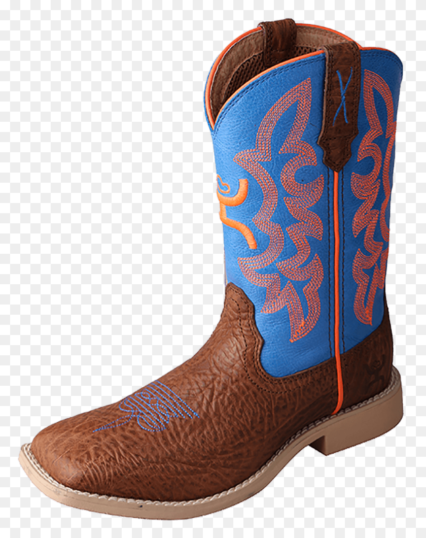 1170x1500 Hooey Youth Wide Square Toe Cowboy Boot - Cowboy Boots PNG