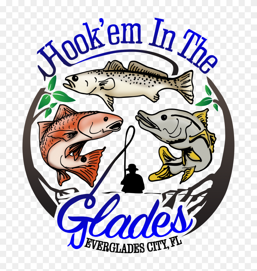 2415x2560 Hook'em In The Glades - Snook Clip Art