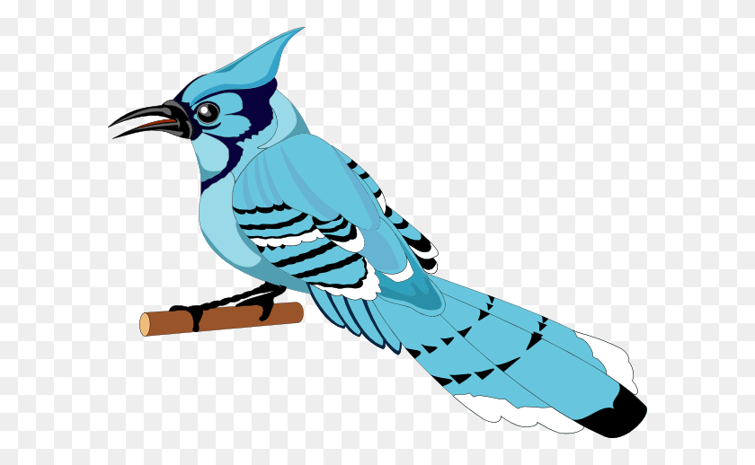 600x458 Hoopoe Png, Clip Art For Web - Blue Jay Clipart