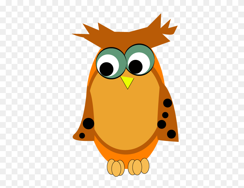 428x587 Hoot Clipart Orange Owl - Free Owl Clipart Downloads