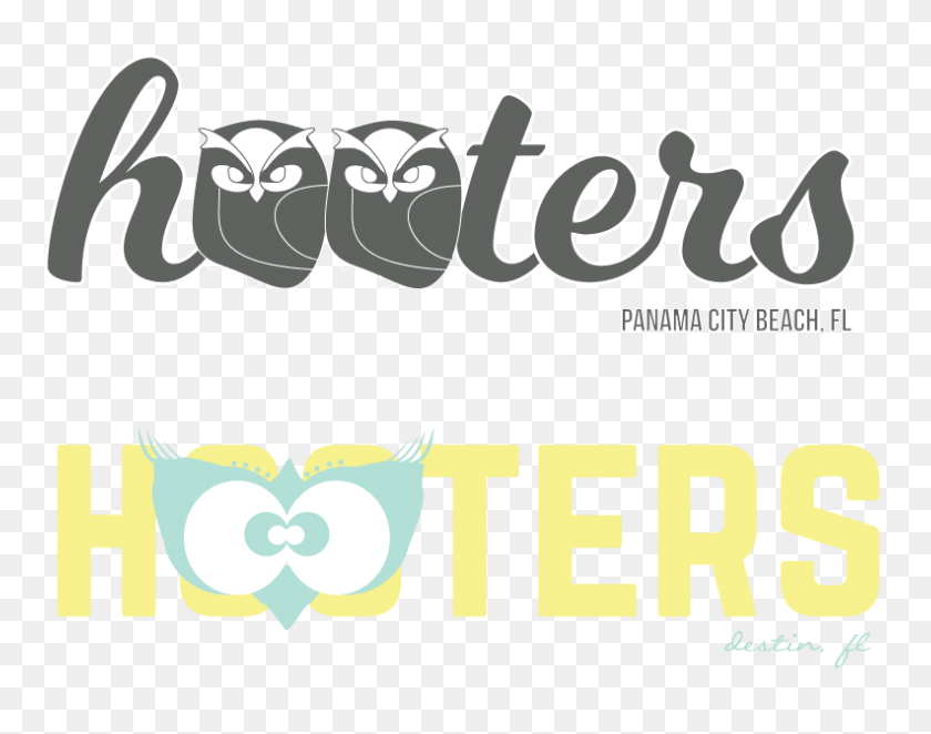 792x612 Camisetas De Hooters En Behance - Logotipo De Hooters Png