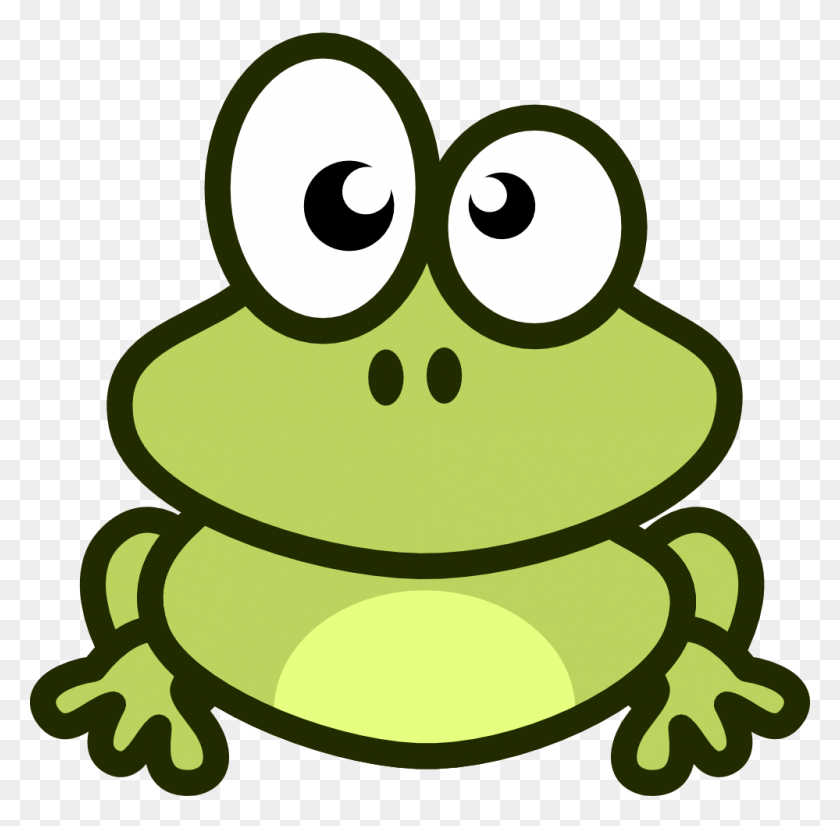 999x982 Hopping Cliparts - Hopping Frog Clipart