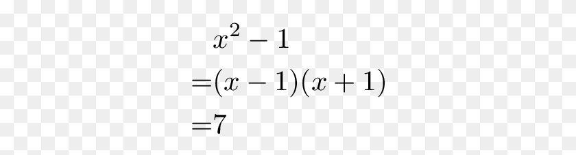 288x167 Horizontal Alignment - Equation PNG