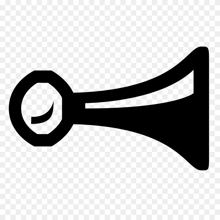 1600x1600 Horn Icon - Airhorn PNG