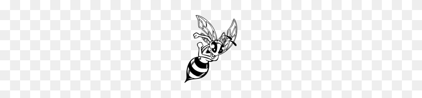 135x135 Hornet Clipart - Hornet Mascot Clipart