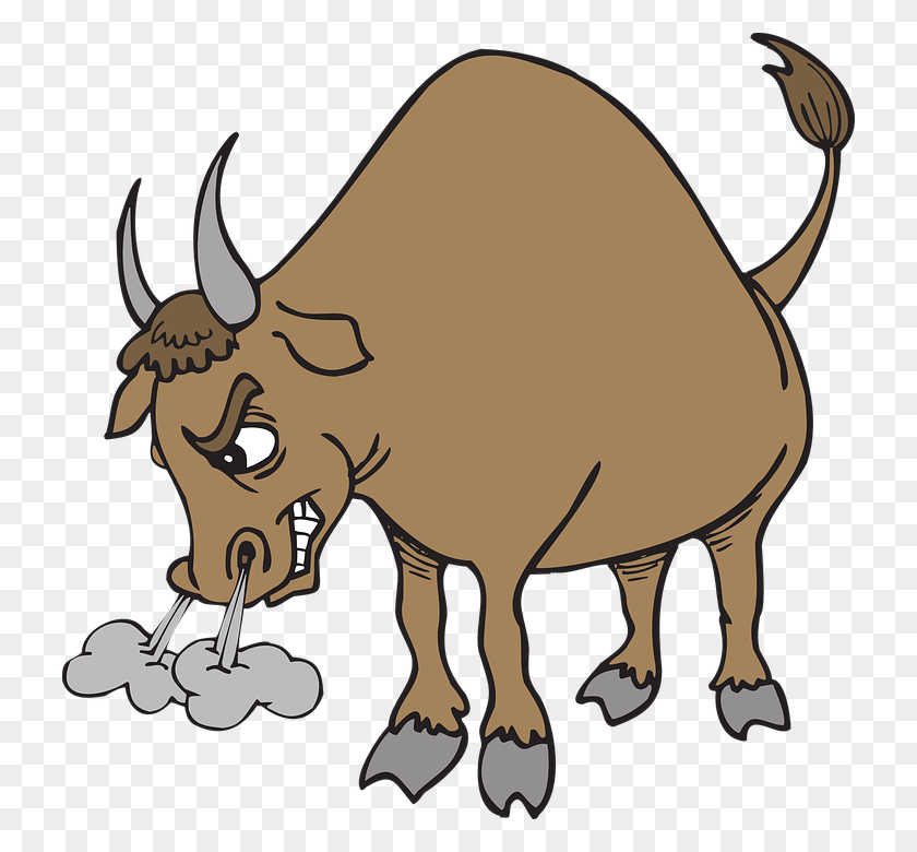 726x720 Horns Clipart Bull Horn - Steer Head Clipart