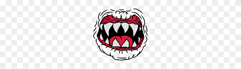 190x181 Horror Halloween Evil Monster Mouth - Monster Mouth PNG