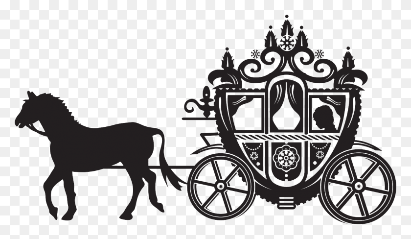 1373x755 Horse And Buggy Png Transparent Horse And Buggy Images - Cinderella Carriage PNG