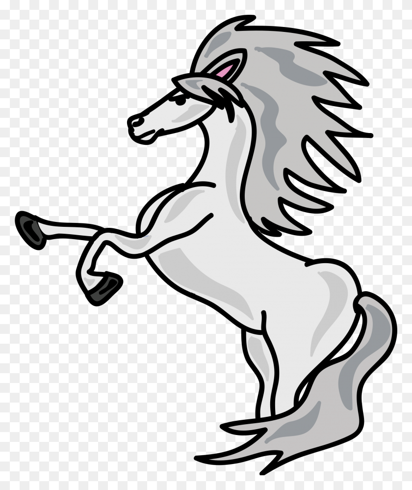1873x2254 Caballo Clipart Image Free - Mustang Clipart