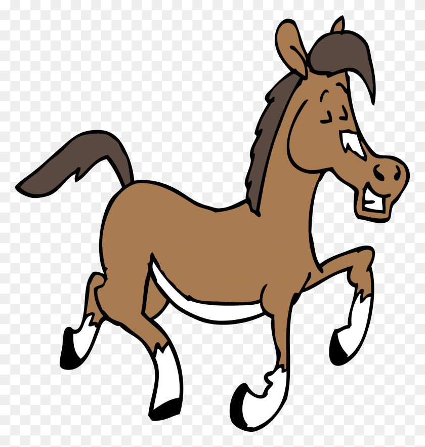 1951x2059 Horse Clipart - Running Horse Clipart