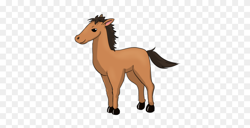 376x370 Лошадь Клипарт Картинки - Голова Индейки