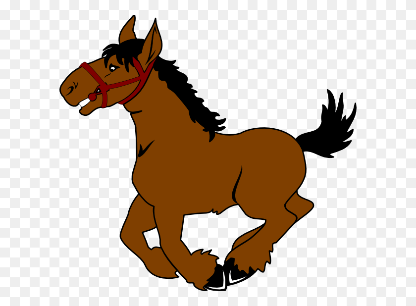 600x558 Horse Cliparts - Horse Tail Clipart