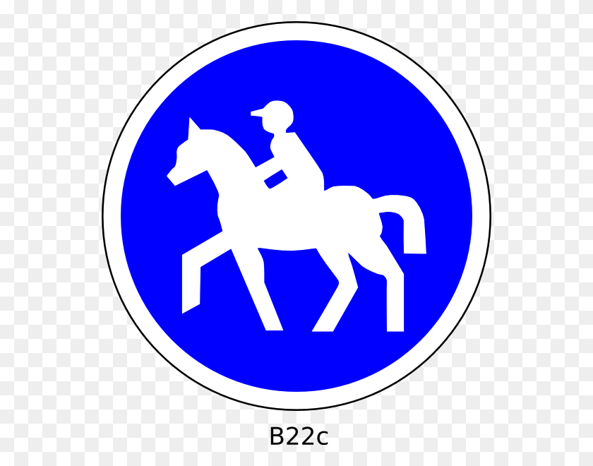 552x600 Horse Crossing Sign Clip Art - Dressage Clipart