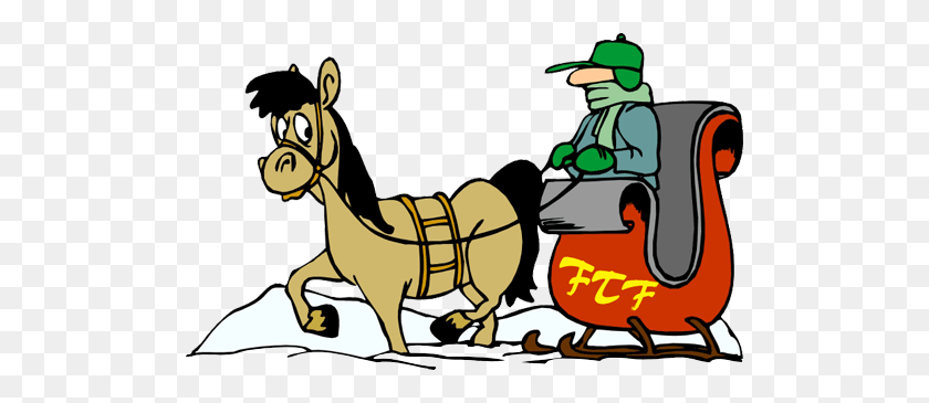 504x305 Horse Drawn Sleigh Rides Hay Rides In Ottawa - Pony Rides Clipart