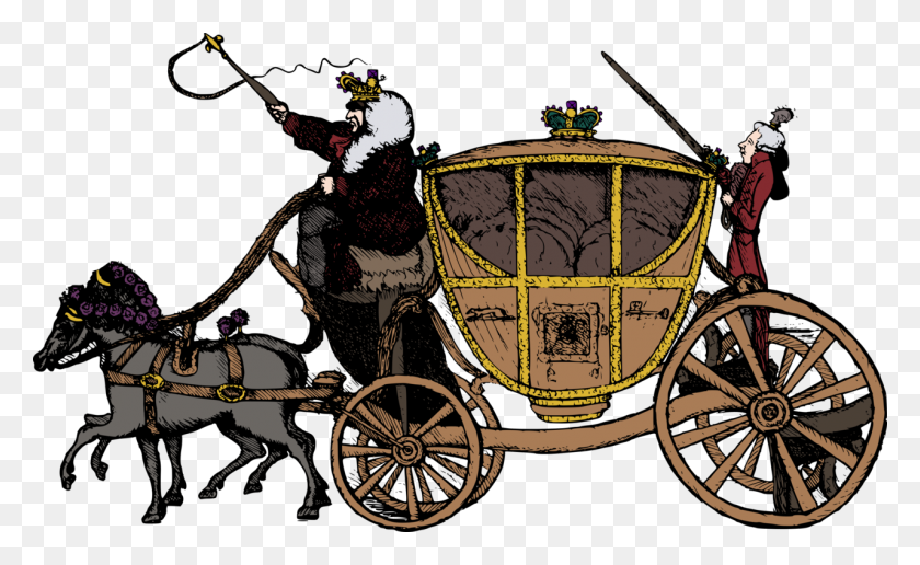 1281x750 Horse Drawn Vehicle Carriage Horse And Buggy - Carriage Clipart