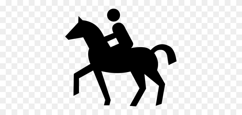 387x340 Лошадь, Конный Спорт, Рисование, Компьютерные Иконки, Тропа - Ездить На Лошади Клипарт