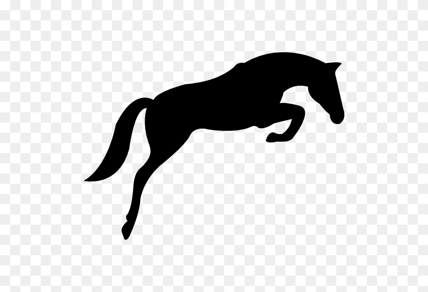 512x512 Лошадь Конное Шоу Прыжки Картинки - Собака Прыгает Клипарт