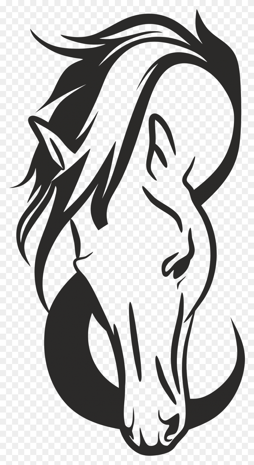 1206x2278 Horse Head Silhouette Icons Png - Horse Head PNG