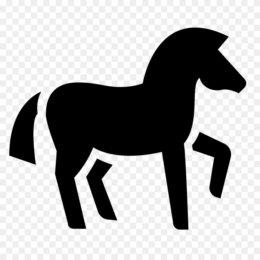 1600x1600 Horse Icon - Horse Head PNG
