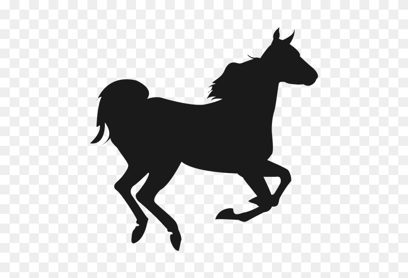 512x512 Horse Jumping Silhouette Free Download Clip Art - Horse Jumping Clipart