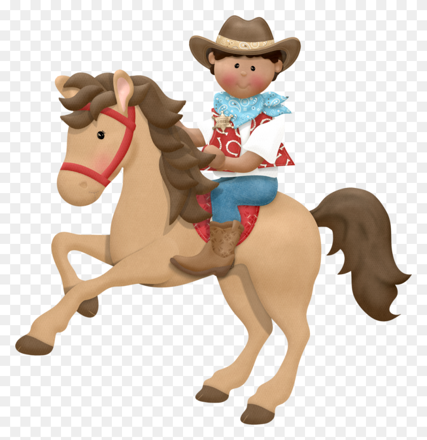 990x1024 Caballo De Maryfran Westerncowboy Cowgirl Clipart - Western Theme Clipart