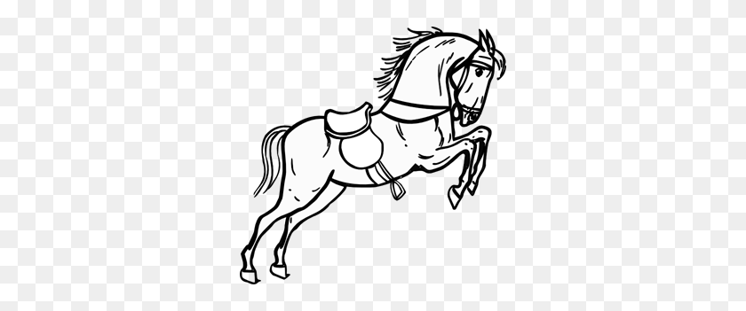 300x291 Caballo Png Images, Icon, Cliparts - Bucking Horse Clipart