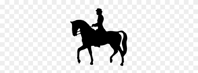 257x252 Horse Rider Silhouette Clipart Horses Horses - Horse And Rider Clipart