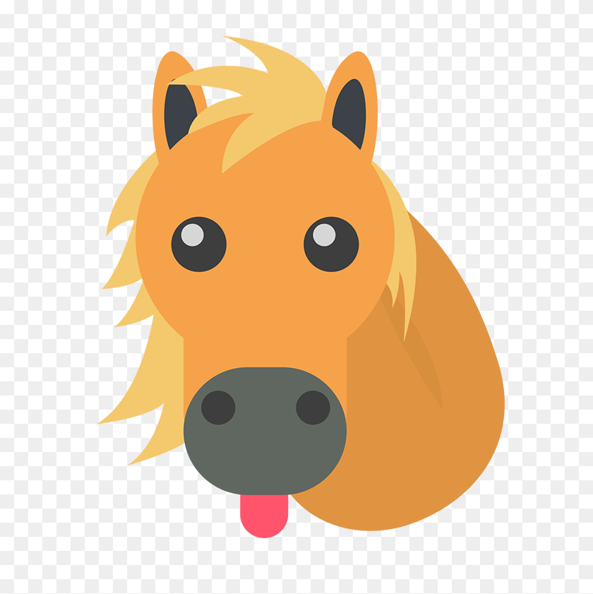 647x781 Horse Showing His Tongue Emoji Transparent Png - Tongue Emoji PNG