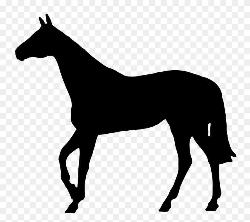 1063x936 Horse Silhouette - Clipart Horse Black And White