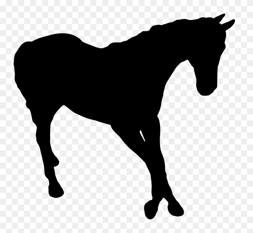 1004x920 Horse Silhouette - Horse Silhouette Clip Art